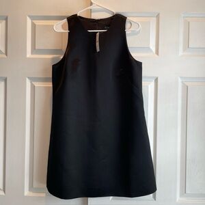 J. Crew collection  Black Sleeveless Shift Dress medium